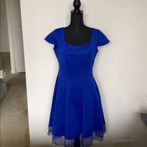 Donna Ricco Royal Blue Dress